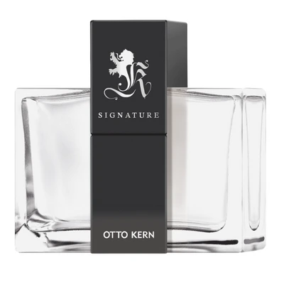 Otto Kern's Unterschrift Bild