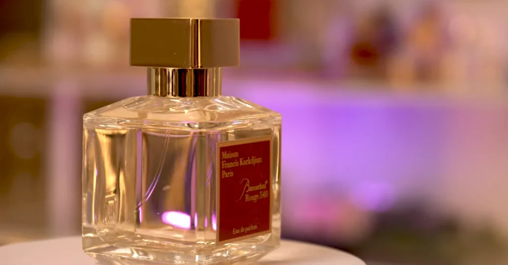 parfum baccarat rouge